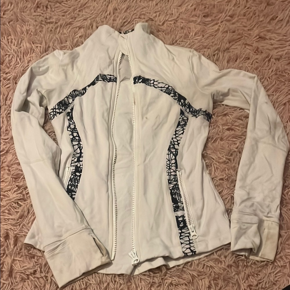 White Lulu Define jacket